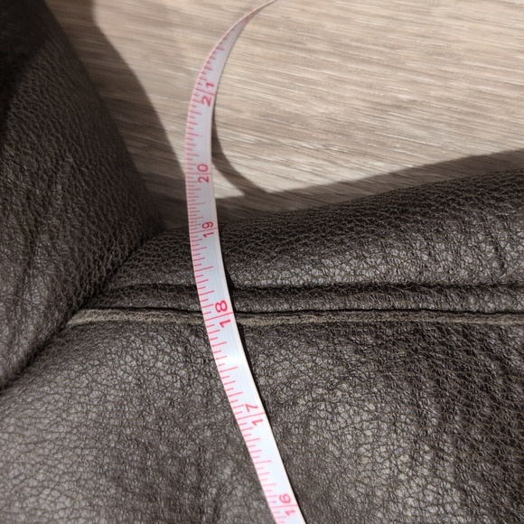 Dark dark olive Shearling Jacket - Picture 9 of 10